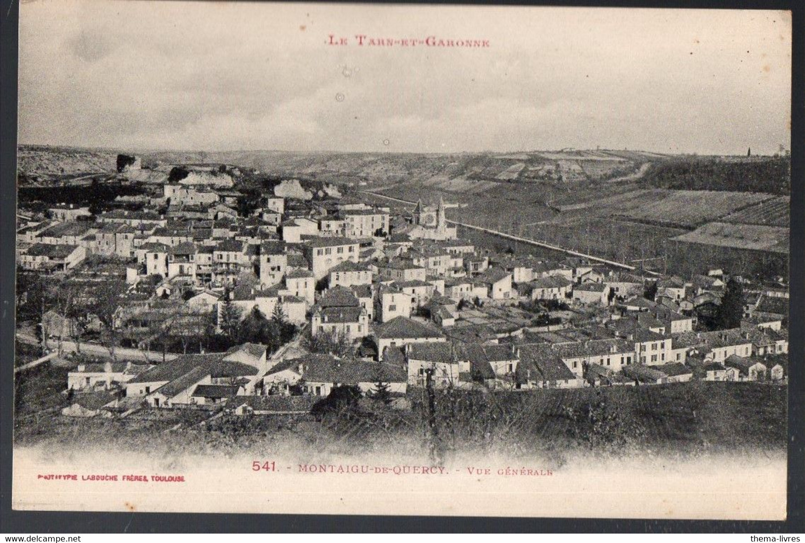 Montaigu De Quercy (82 Tarn Et Garonne)  Vue Générale     (PPP29477) - Montaigu De Quercy