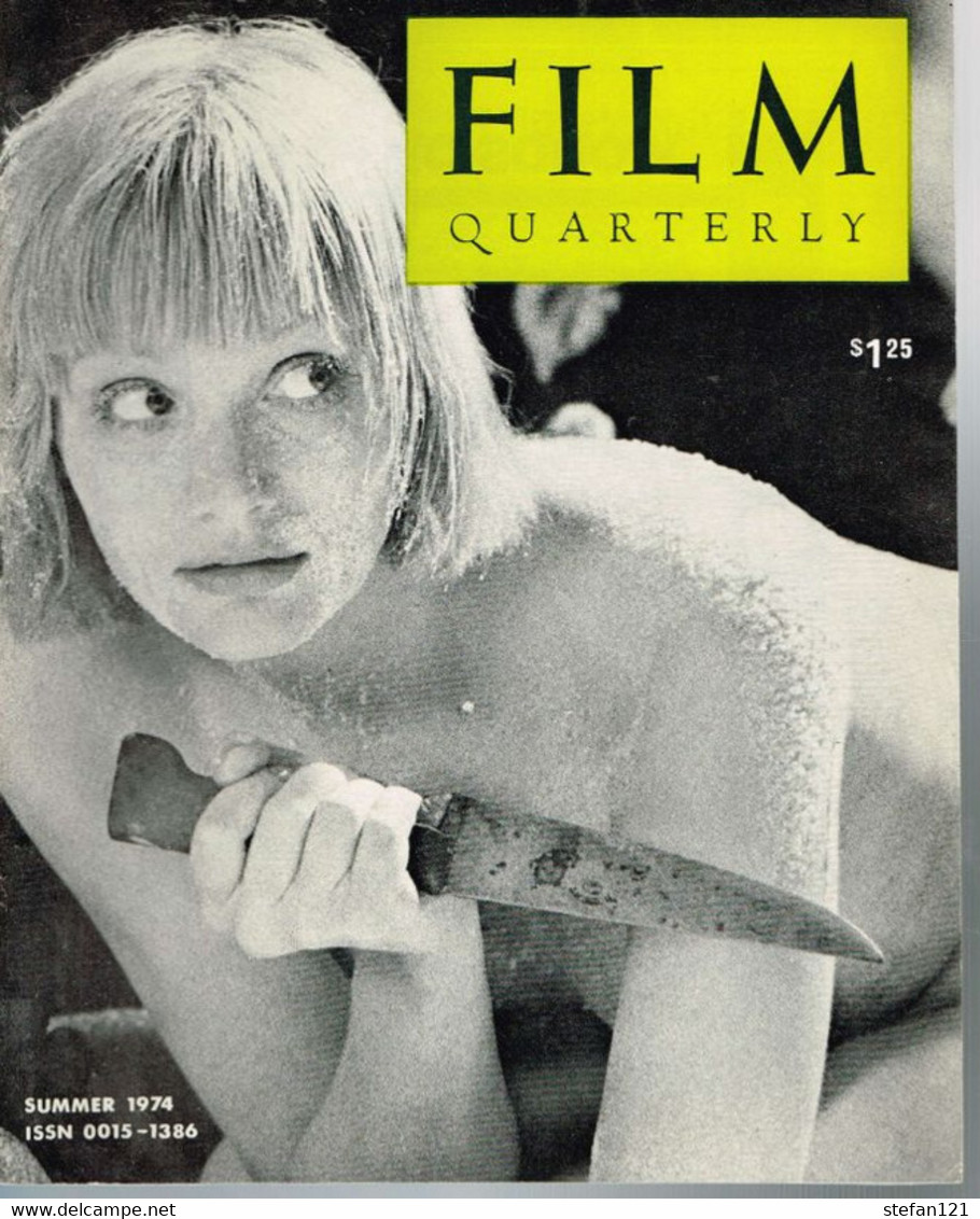 Lot De 15 Revues " Film Quarterly " Winter 1973 à Spring 1984 - Kultur