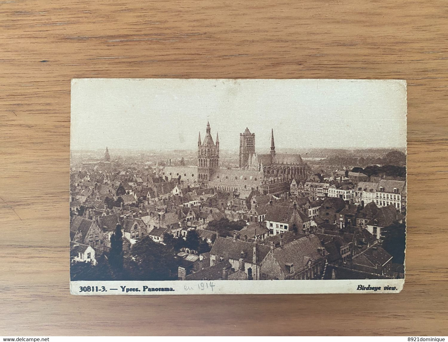 Ieper - Ypres - Panorama Birdseye View - Ieper