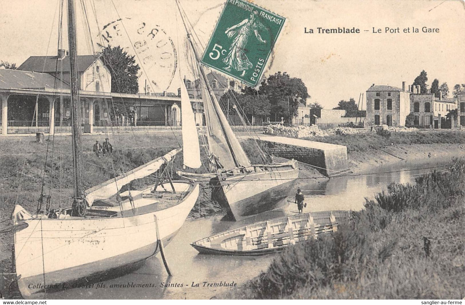 CPA 17 LA TREMBLADE LE PORT ET LA GAVE - La Tremblade