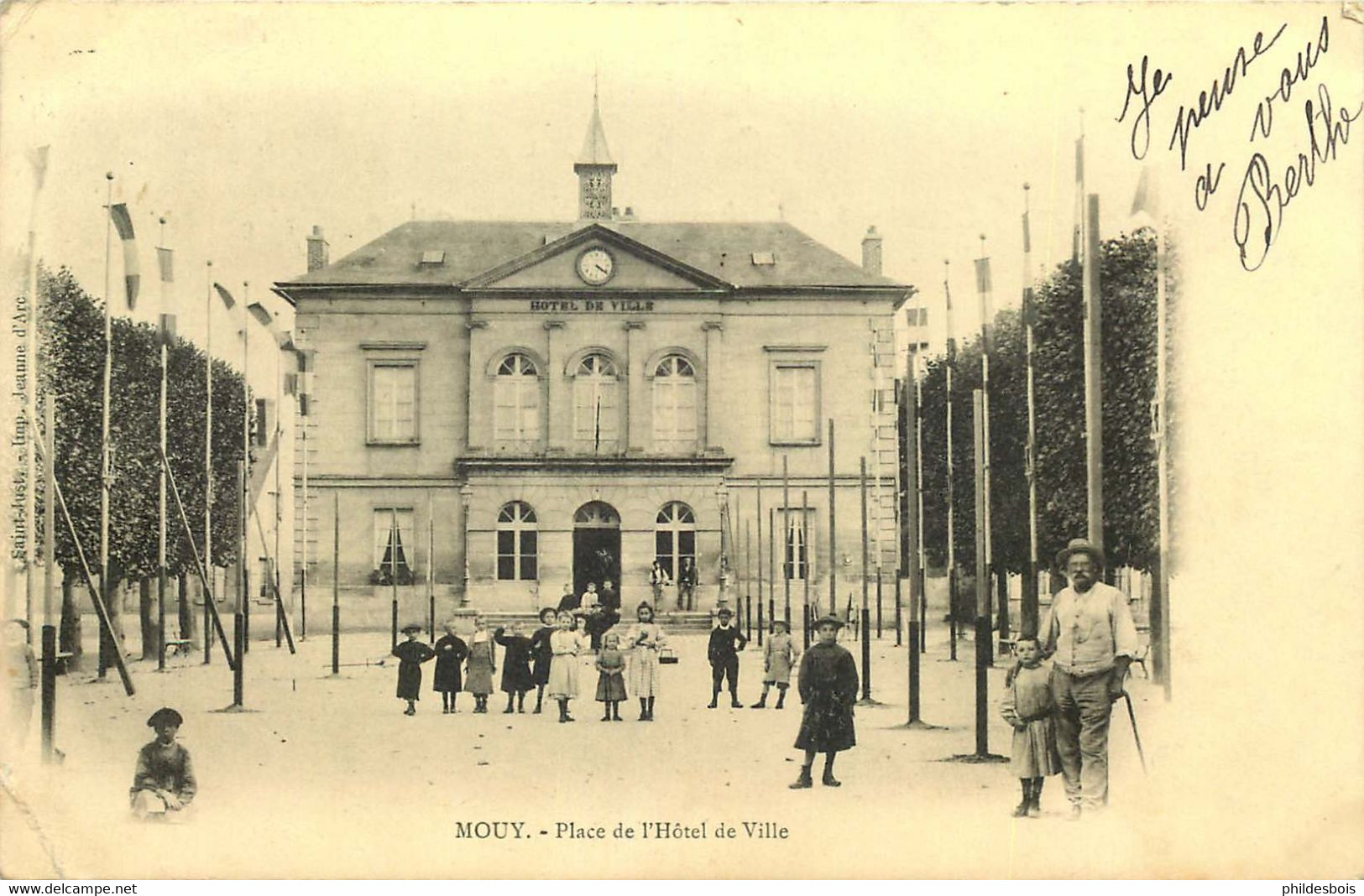 OISE  MOUY Place De L'hotel De Ville - Mouy