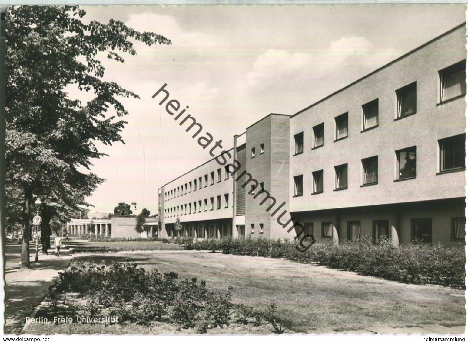 Berlin - Freie Universität - Foto-Ansichtskarte - Verlag Kunst Und Bild Berlin - Dahlem