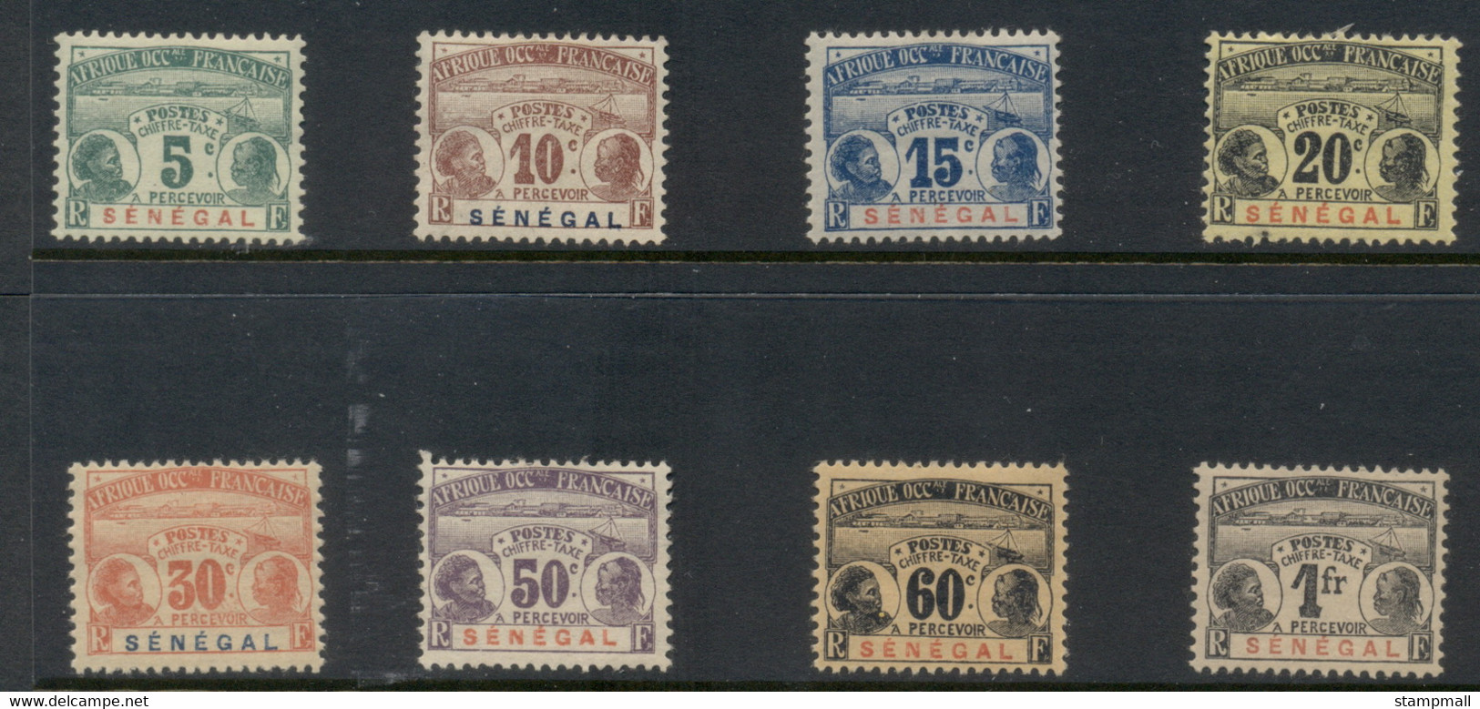 Senegal 1906 Postage Dues MLH - Strafport