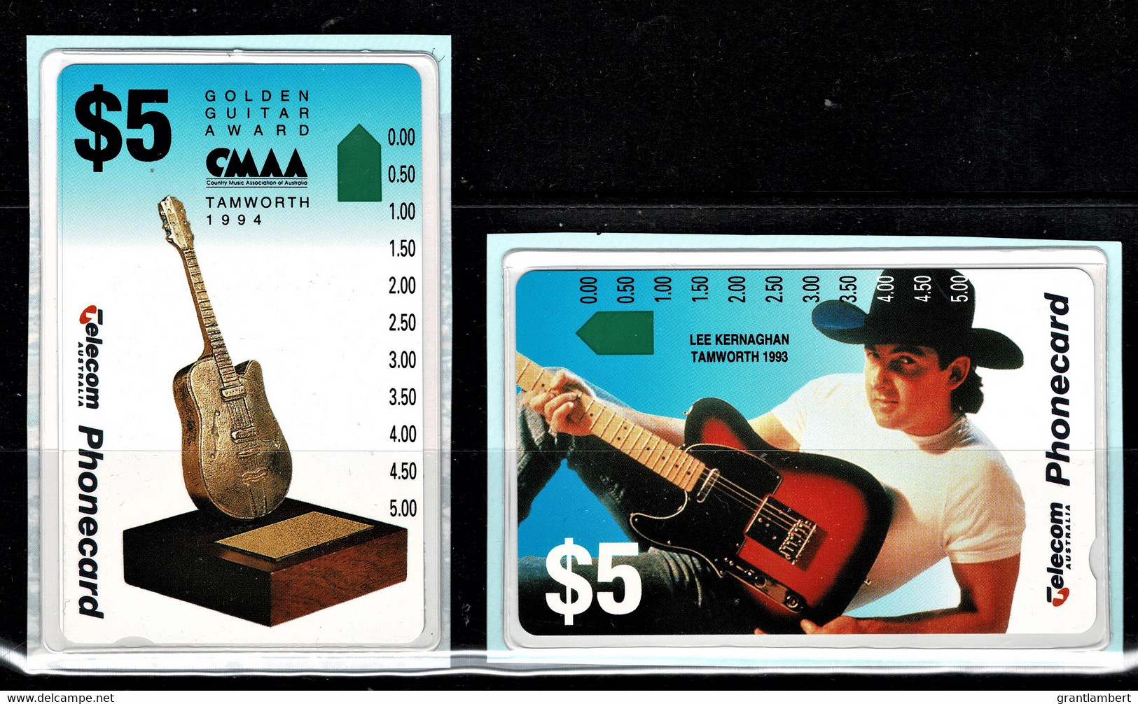 Australia 1994 Lee Kernaghan - Tamworth Country Music Set Of 2 Mint Phonecards - Australie