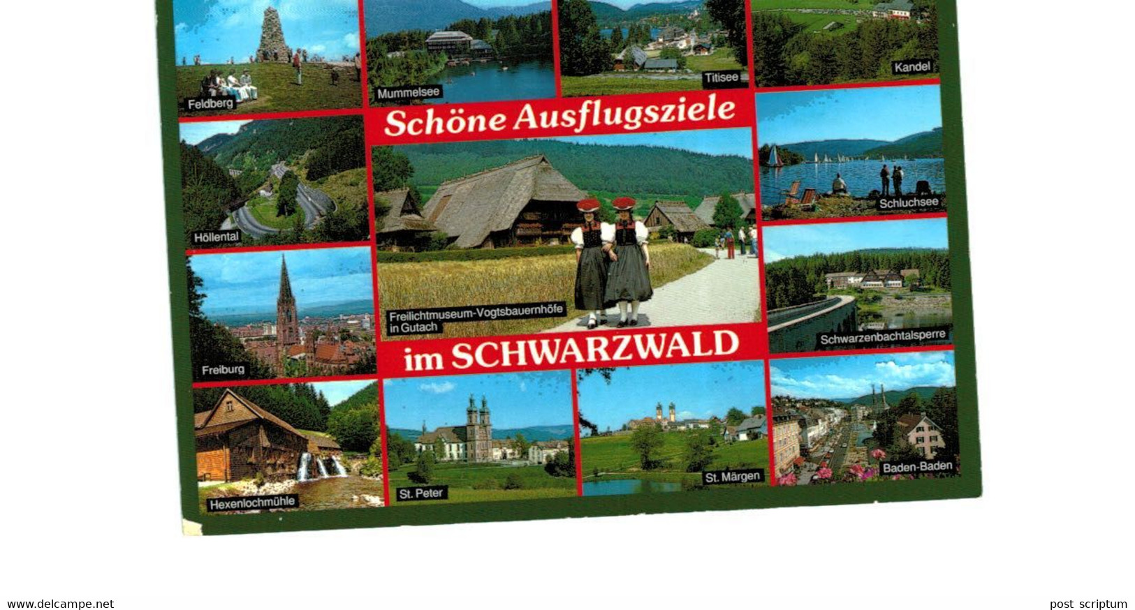 Lot   - Allemagne - Environ 520 Cartes (2,1 Kg) - 500 Postkaarten Min.