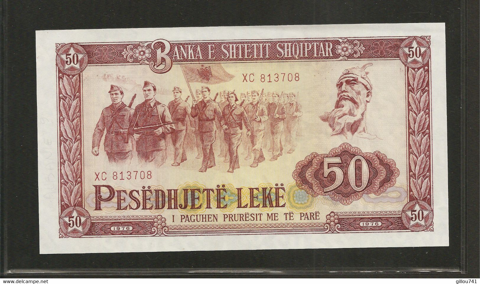 Albanie, 50 Leke, 1976 Issue - Albanie