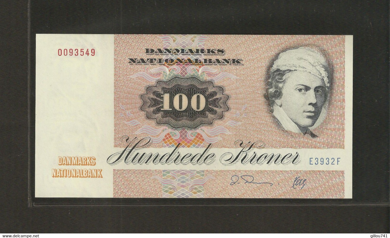 Danemark, 100 Kroner, 1972-1998 Issue - Dänemark