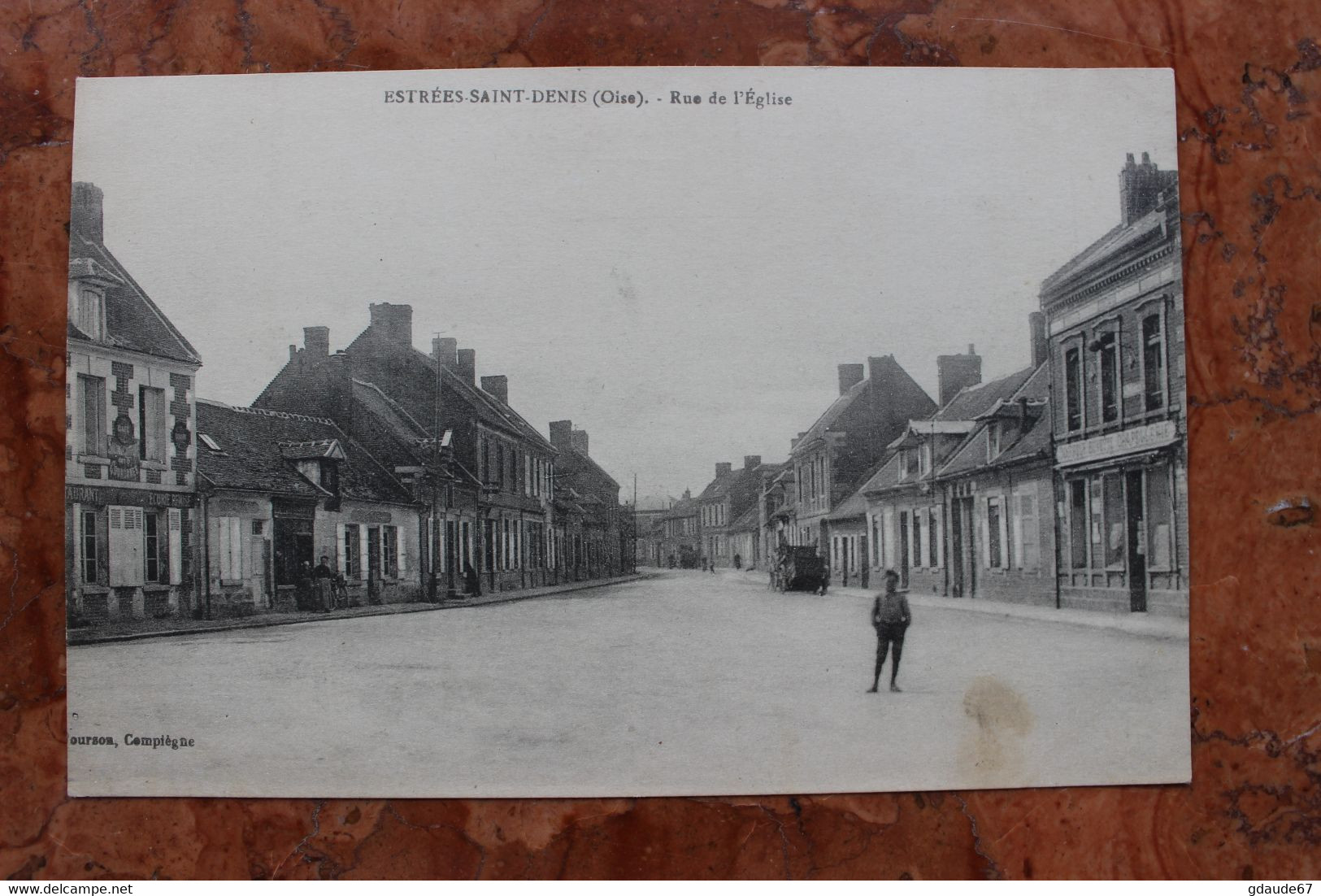 ESTREES-SAINT-DENIS (60) - RUE DE L'EGLISE - Estrees Saint Denis