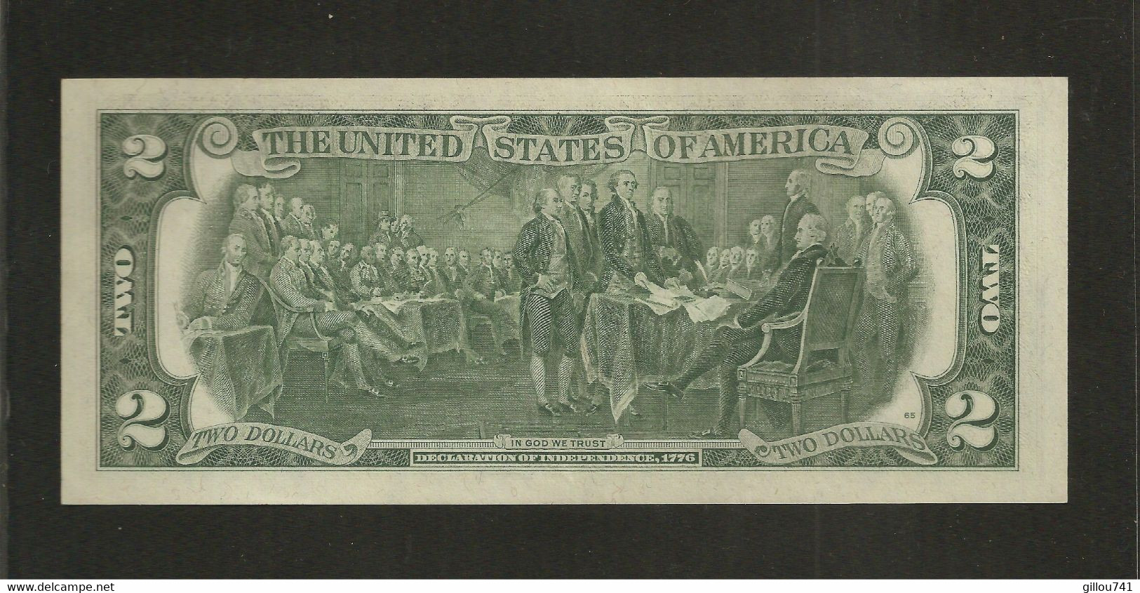 Etats Unis D'Amérique, 2 Dollars, 1976 Federal Reserve Notes - Small Size 1976 Series - Bilglietti Della Riserva Federale (1928-...)