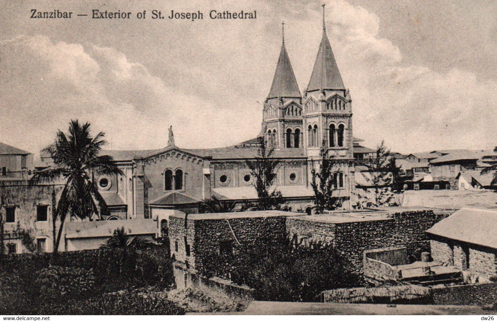 Zanzibar (Tanzanie) Exterior Of St Joseph Cathedral (Cathédrale) - Editions A.R.P. De Lord - Carte Non Circulée - Tanzania