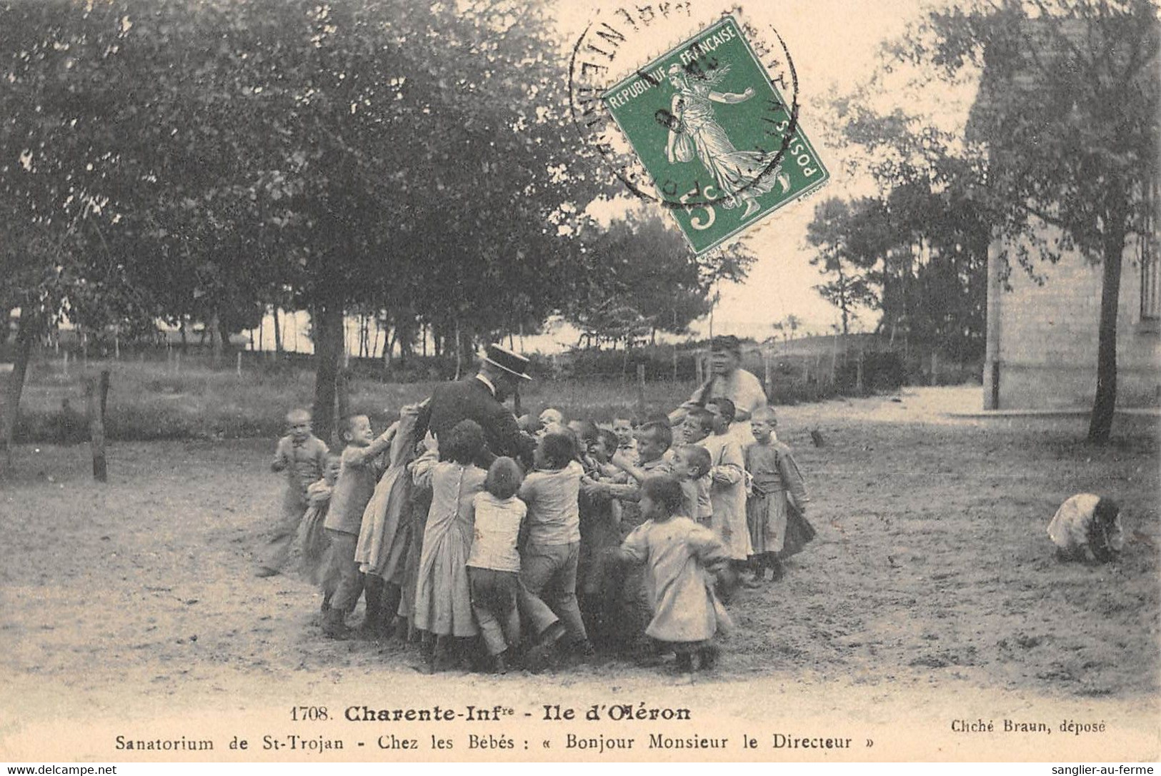 CPA 17 SAINT TROJAN SANATORIUM CHEZ LES BEBES - Ile D'Oléron