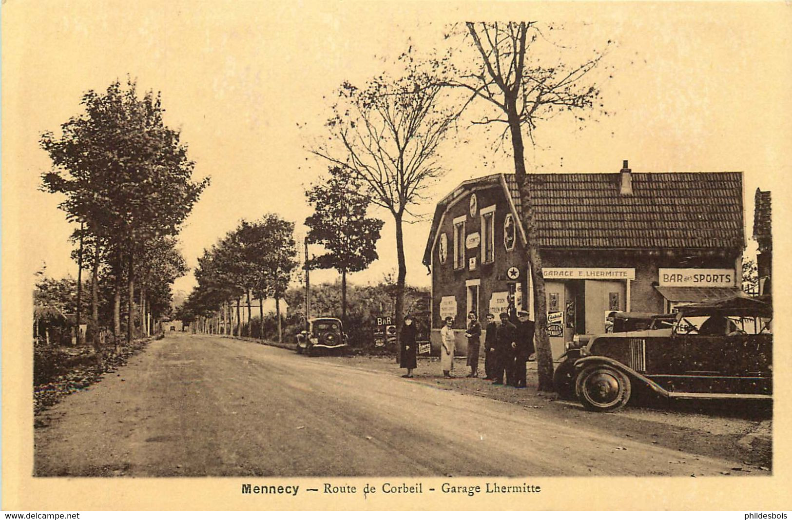 ESSONNE  MENNECY Route De Corbeil Garage LHERMITTE - Mennecy