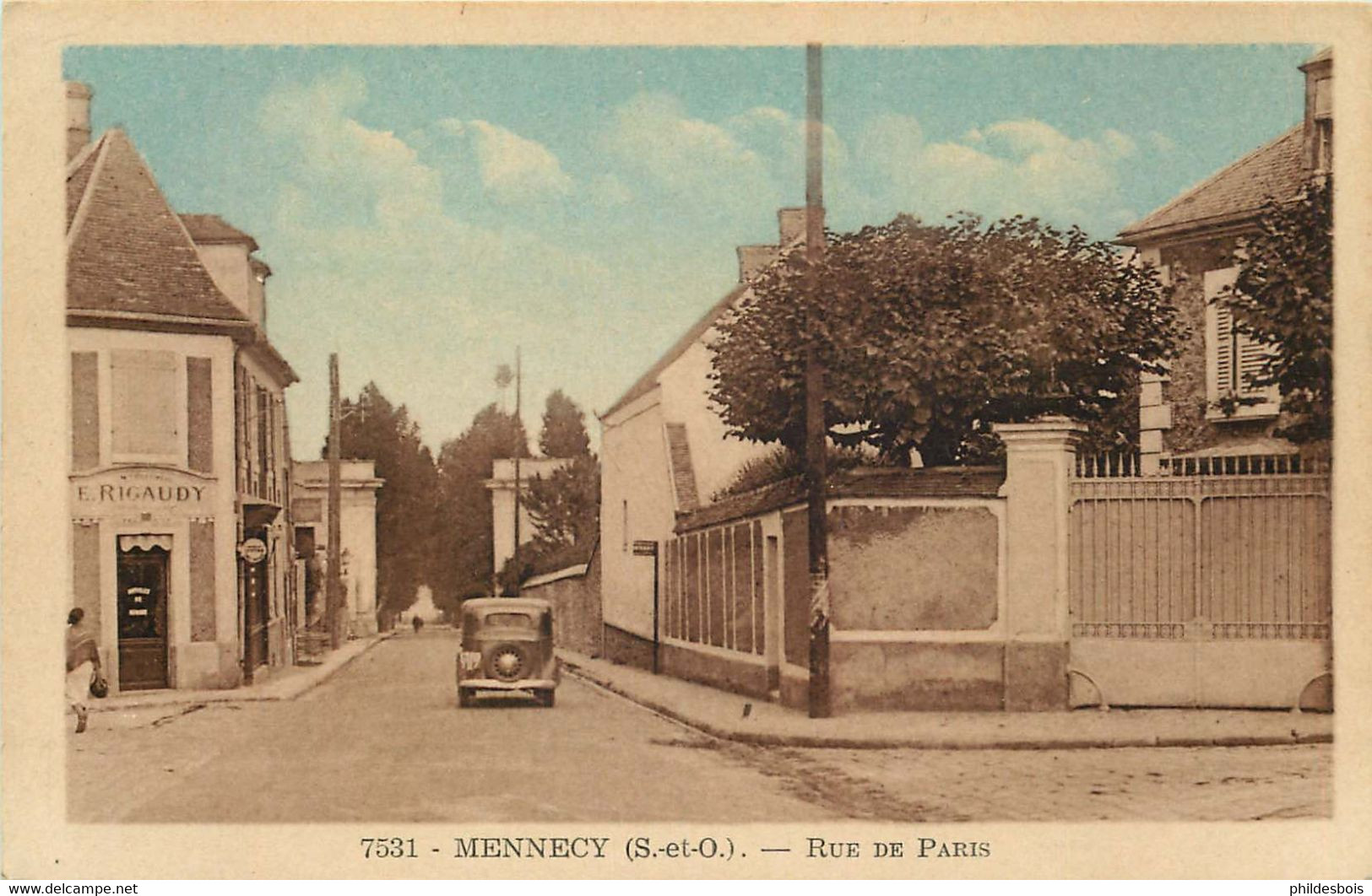 ESSONNE  MENNECY  Rue De Paris - Mennecy