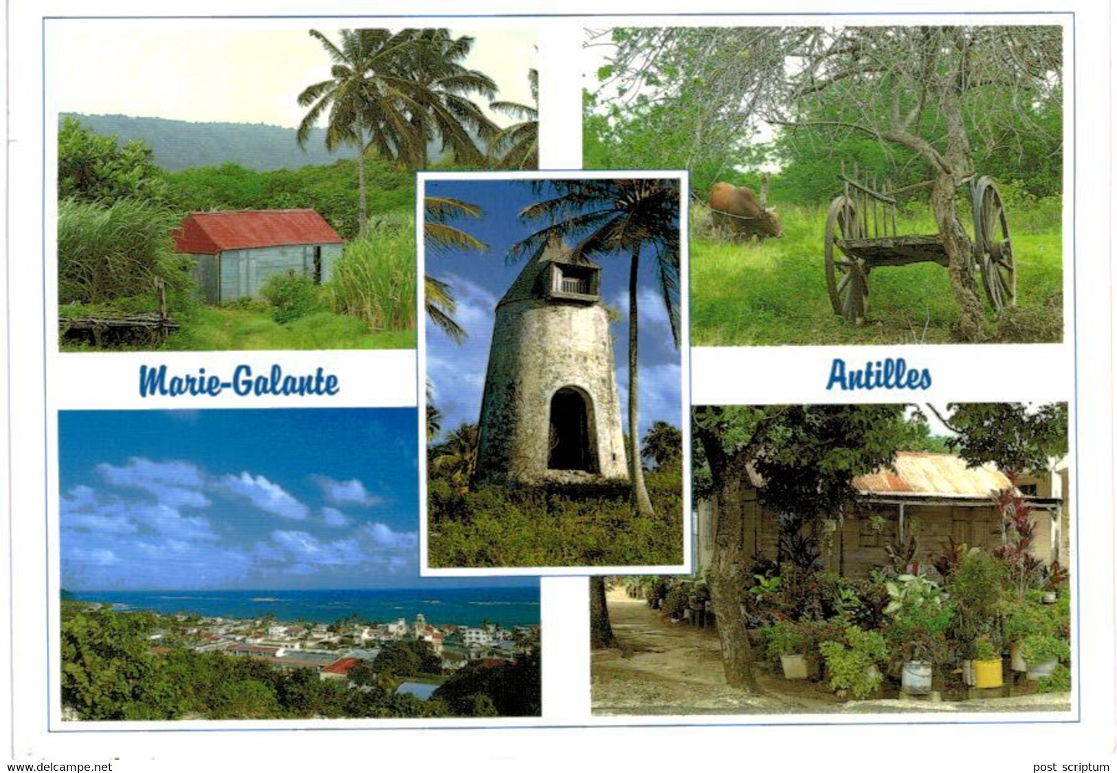 Lot   - Amériques + Martinique et Guadeloupe -  environ  250 cartes