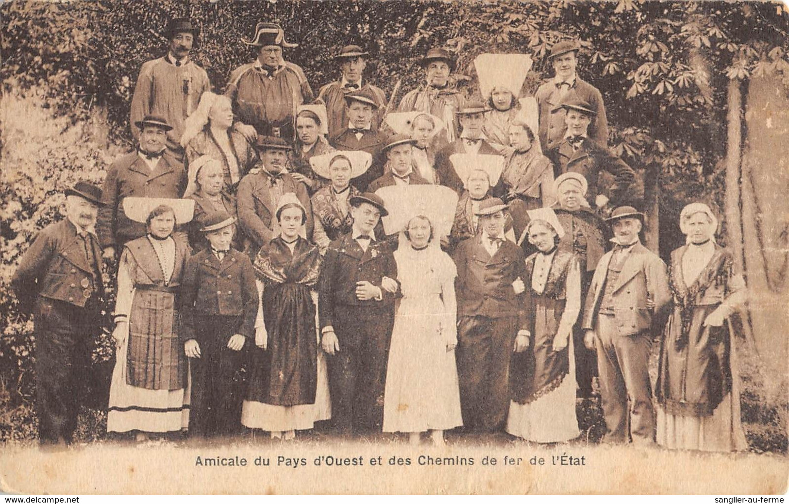 CPA 17 AMICALE DU PAYS DE L'OUEST ET DES CHEMINS DE FER DE L'ETAT - Other & Unclassified