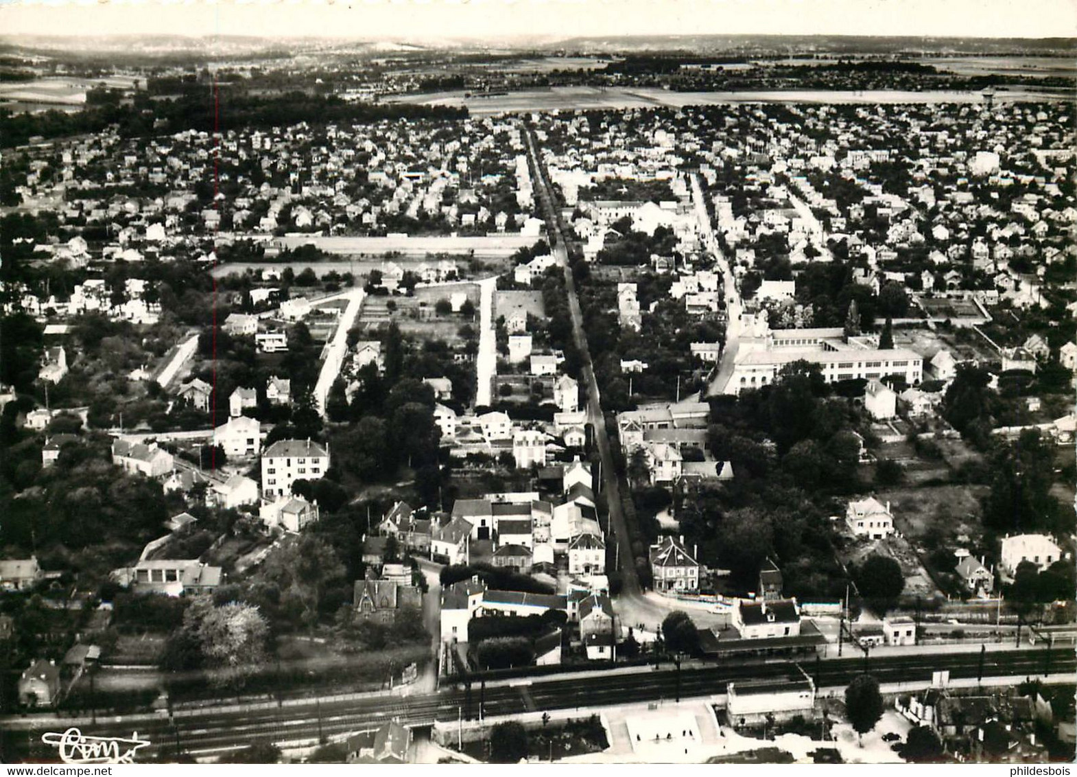 ESSONNE  SAVIGNY SUR ORGE Place Et Avenue De La Gare    (cpsm) - Savigny Sur Orge