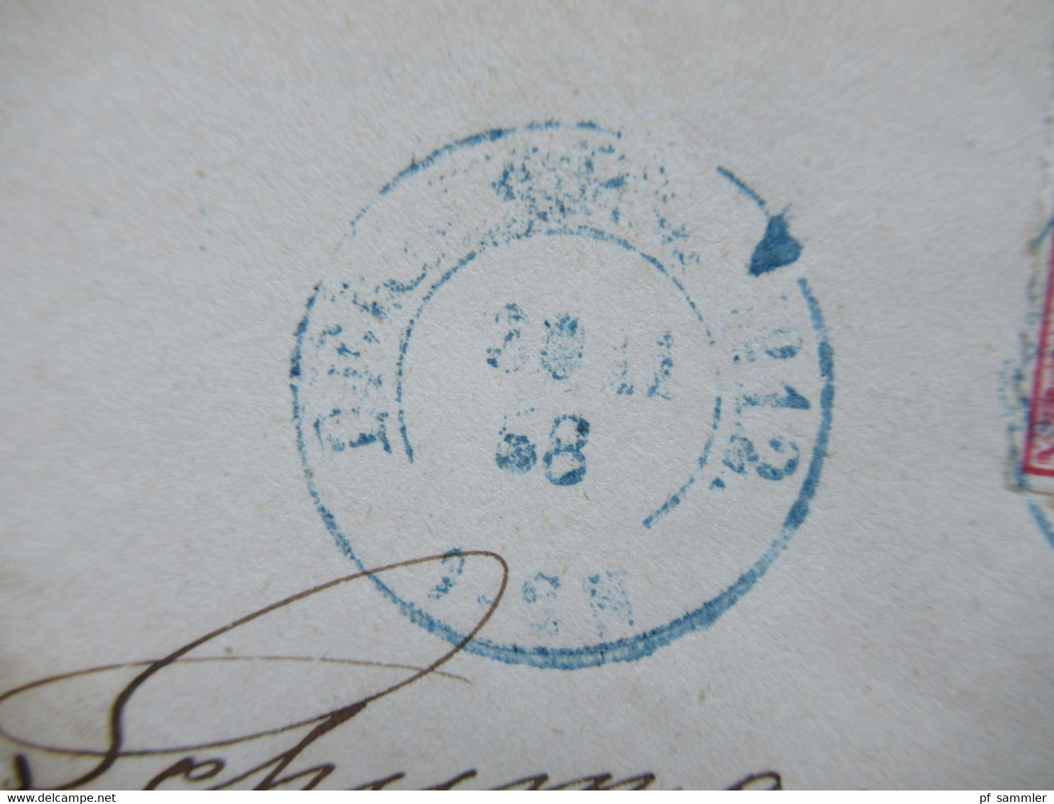 Altdeutschland NDP 1868 Nr.4 EF 2x Blauer Stempel Berlin Nach Wittgendorf Gesendet - Lettres & Documents