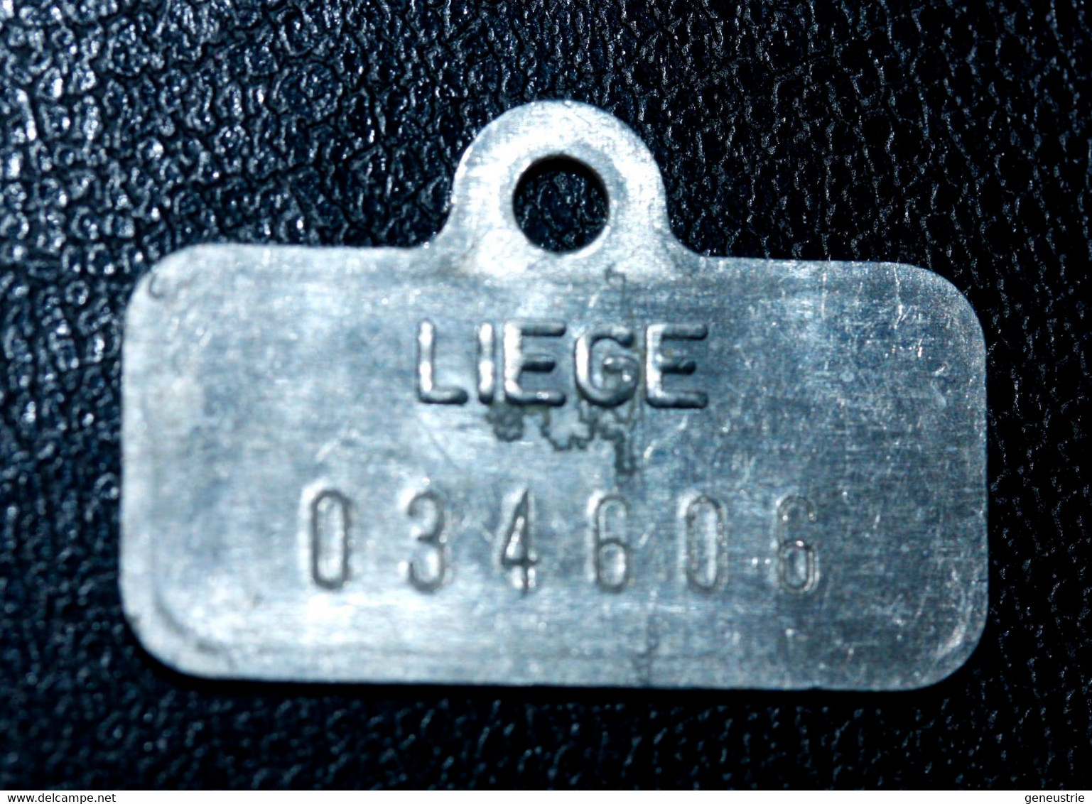 Jeton De Taxe Sur Les Chiens "Année 1992 - Liège (Luik) - Belgique / Belgie" Médaille De Chien - Dog License Tax Tag - Noodgeld