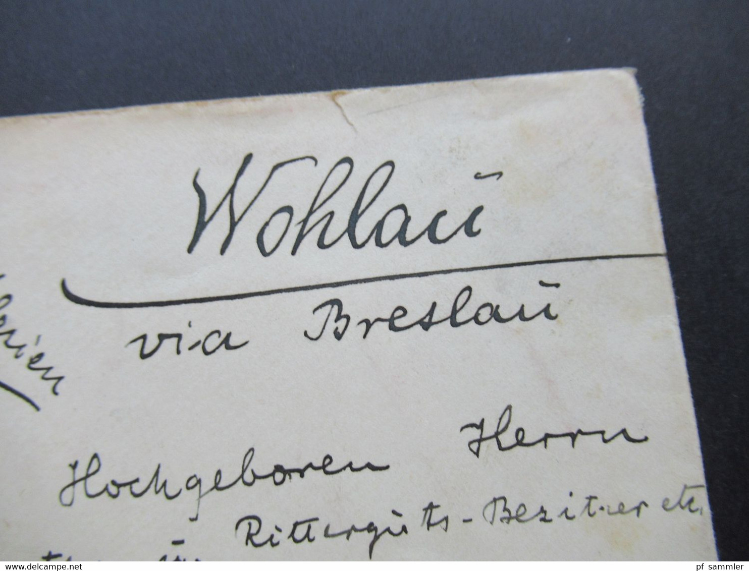 Ungarn / Kroatien 1902 Nach Wohlau Preuss. Schlesien Via Breslau An Herrn Advokaten Emil Von Nitzschwitz - Cartas & Documentos