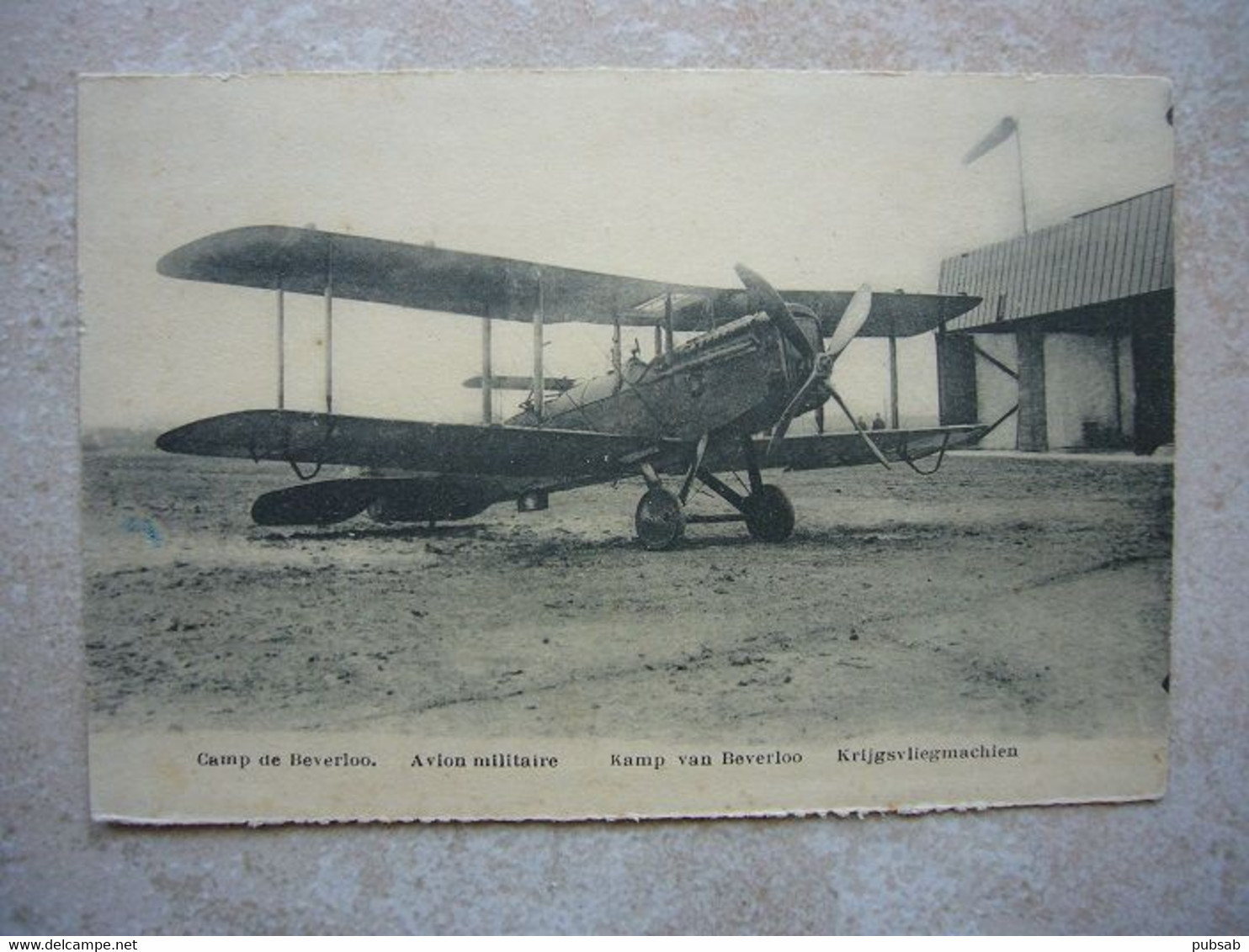 Avion / Airplane / BELGIAN AIR FORCE / De Havilland DH 4 / Seen At Beverloo Airport / 1919-1932 - 1919-1938: Entre Guerras