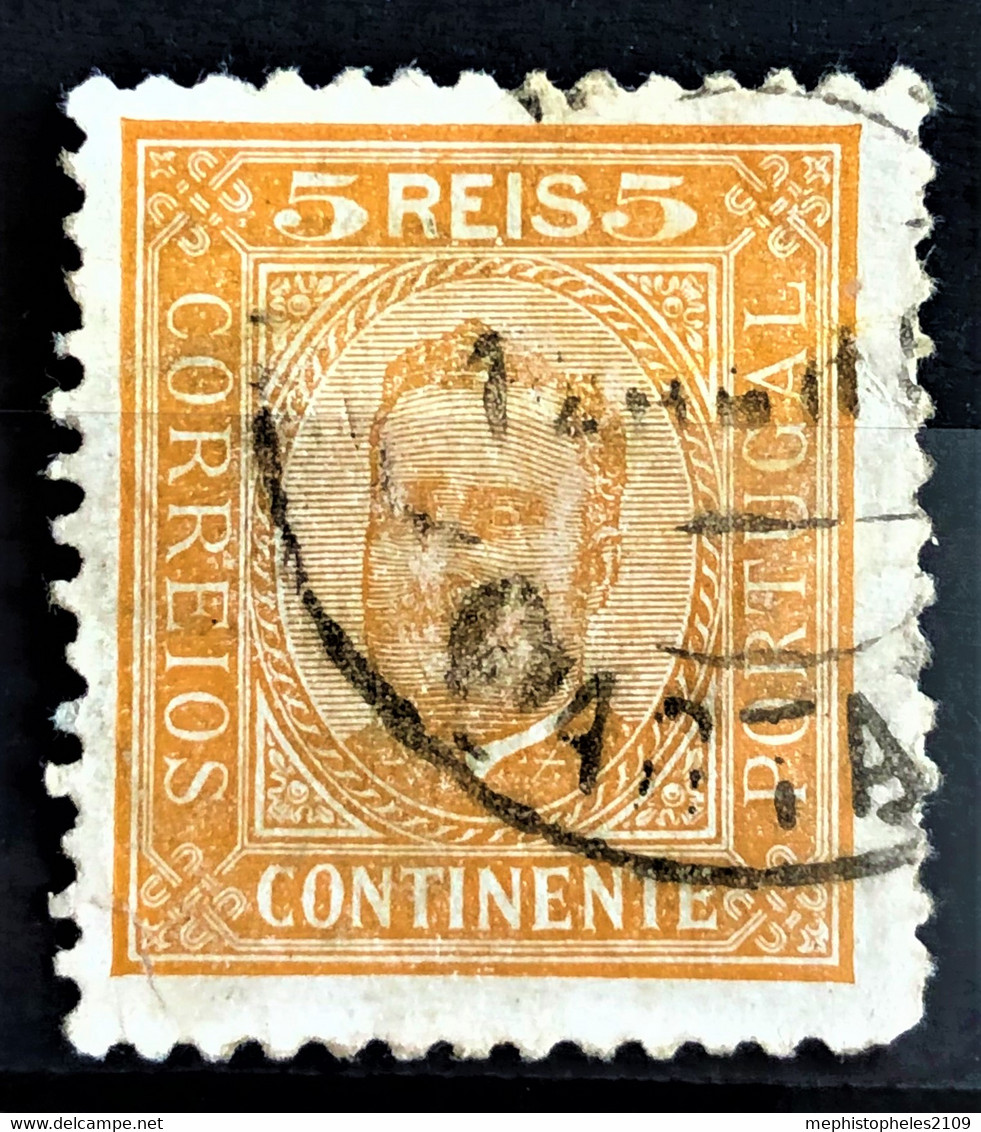 PORTUGAL 1892/93 - Canceled - Sc# 67 - 5r - Usati