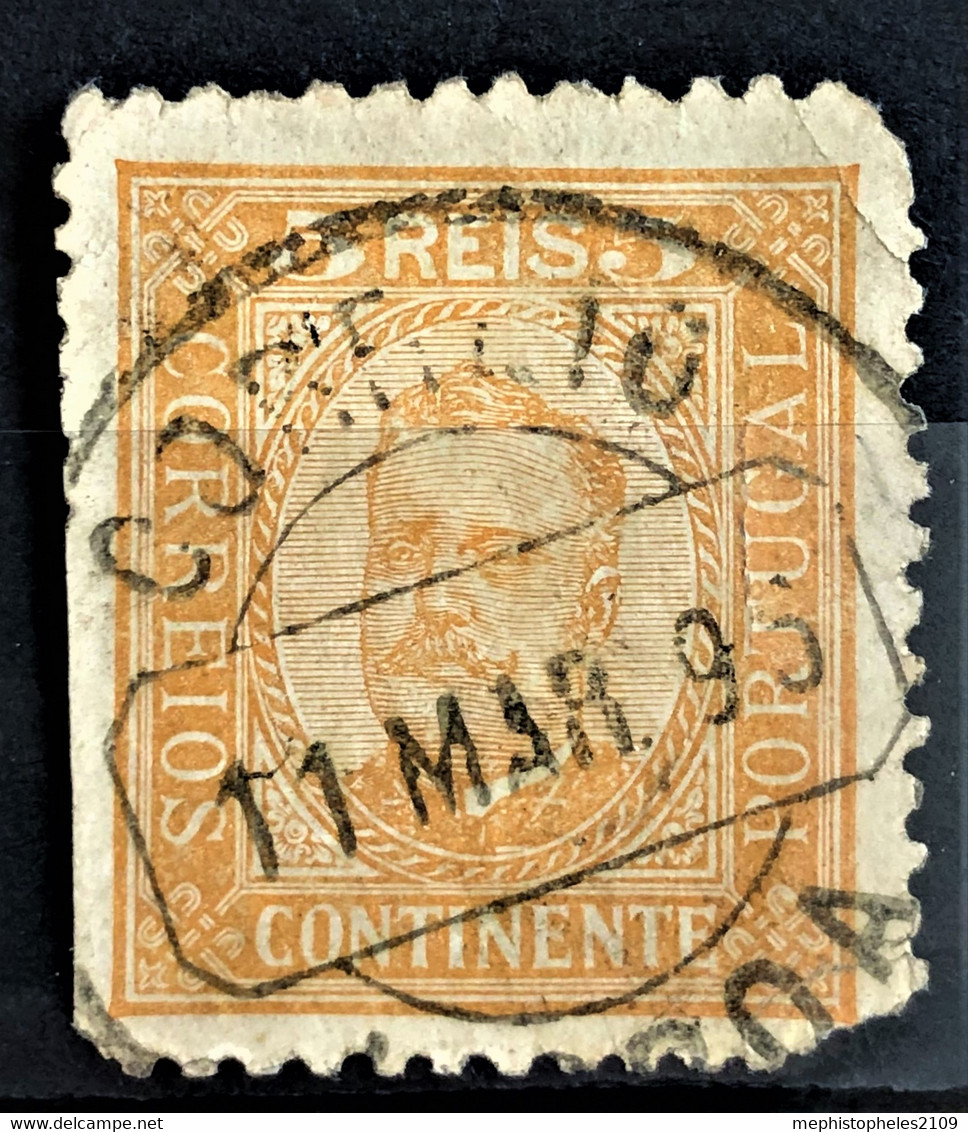 PORTUGAL 1892/93 - Canceled - Sc# 67 - 5r - Used Stamps