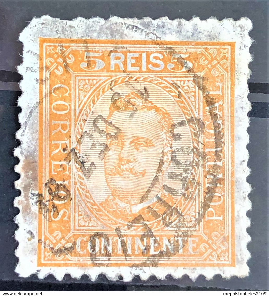 PORTUGAL 1892/93 - Canceled - Sc# 67 - 5r - Used Stamps