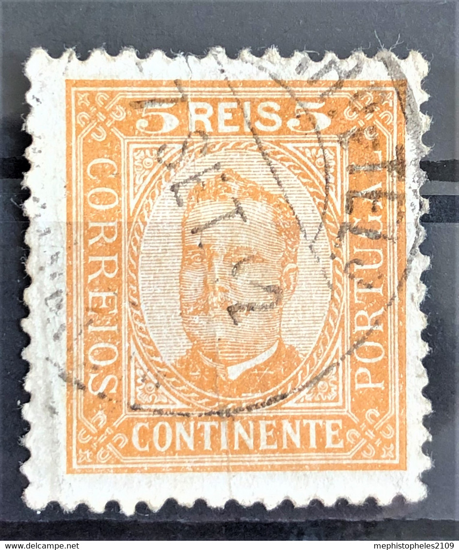 PORTUGAL 1892/93 - Canceled - Sc# 67 - 5r - Usado