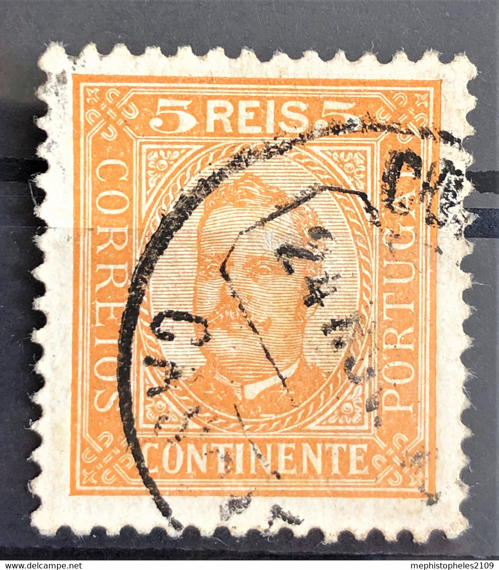 PORTUGAL 1892/93 - Canceled - Sc# 67 - 5r - Used Stamps