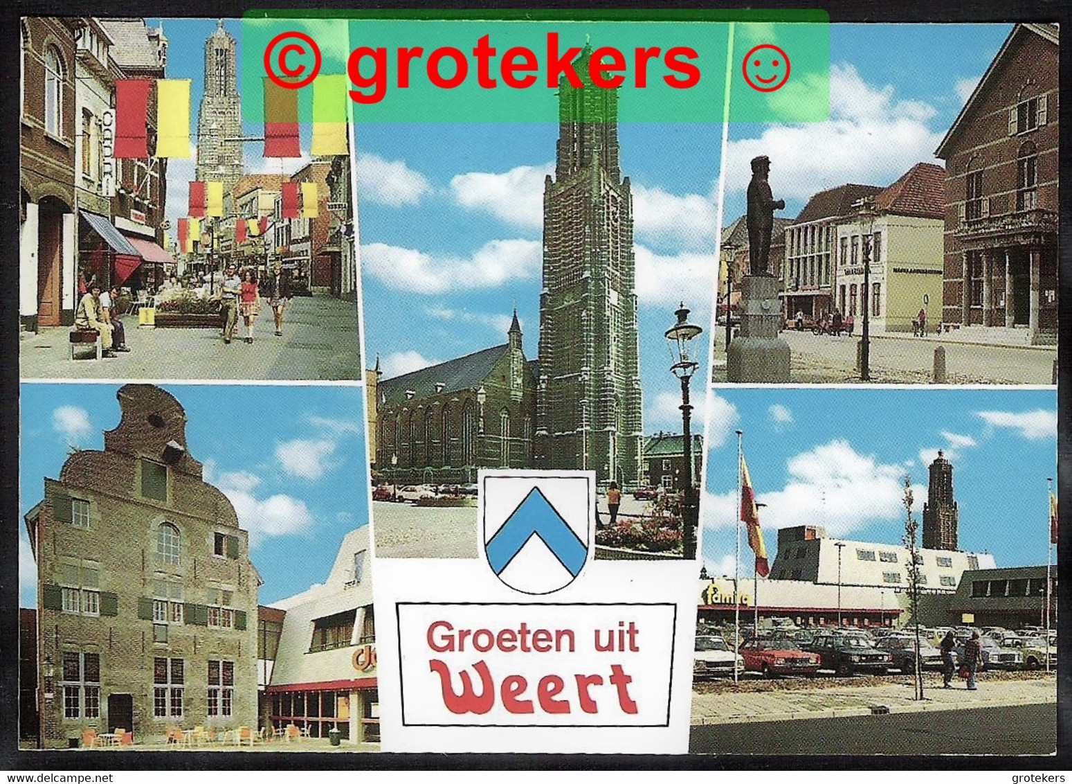 WEERT Groeten Uit 5-luik Ca 1978 - Weert