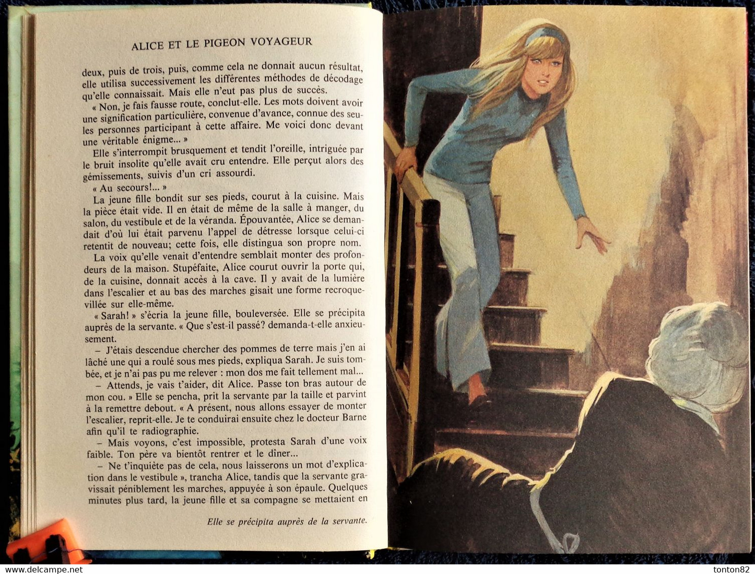 Caroline Quine - ALICE Et Le Pigeon Voyageur - Idéal Bibliothèque  - ( 1980 ) . - Ideal Bibliotheque