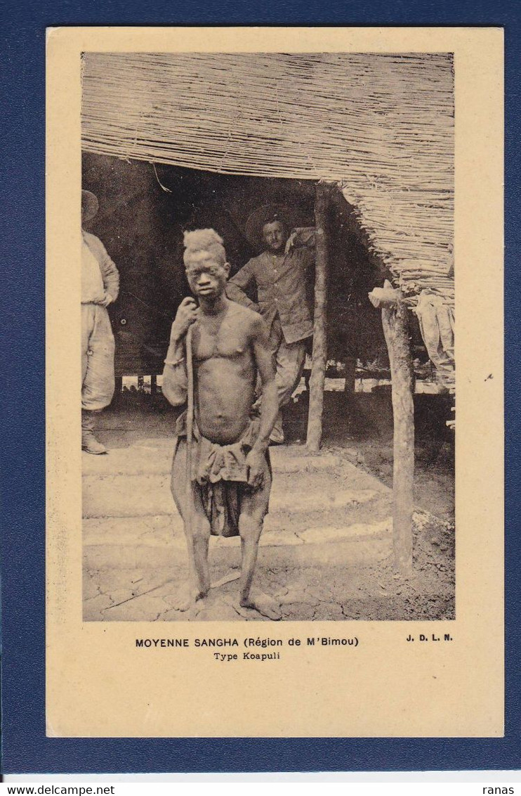 CPA Congo Moyenne Sangha Afrique Noire Non Circulé Type Ethnic - French Congo