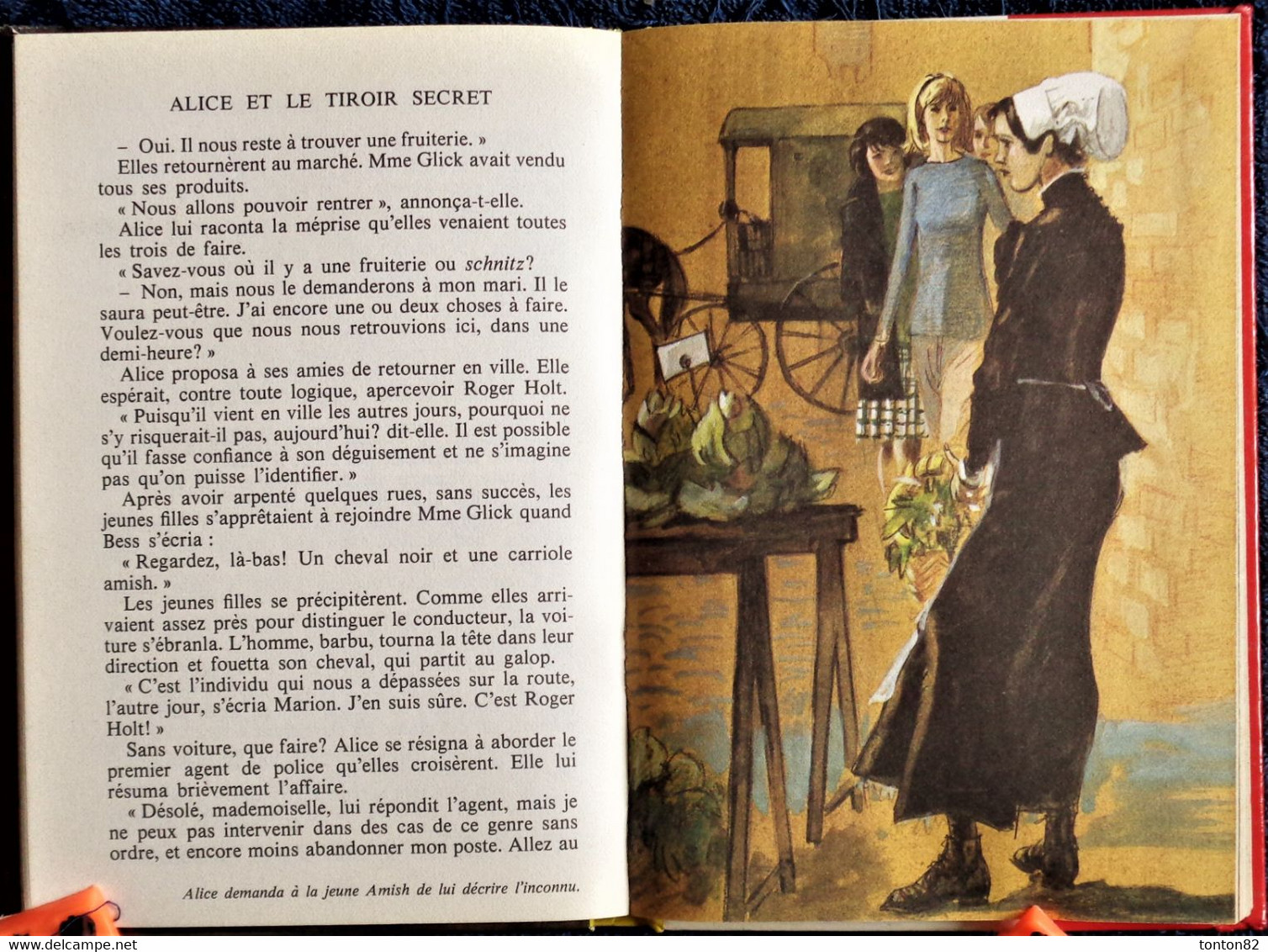 Caroline Quine - ALICE et le tiroir secret - Idéal Bibliothèque  - ( 1979 ) .