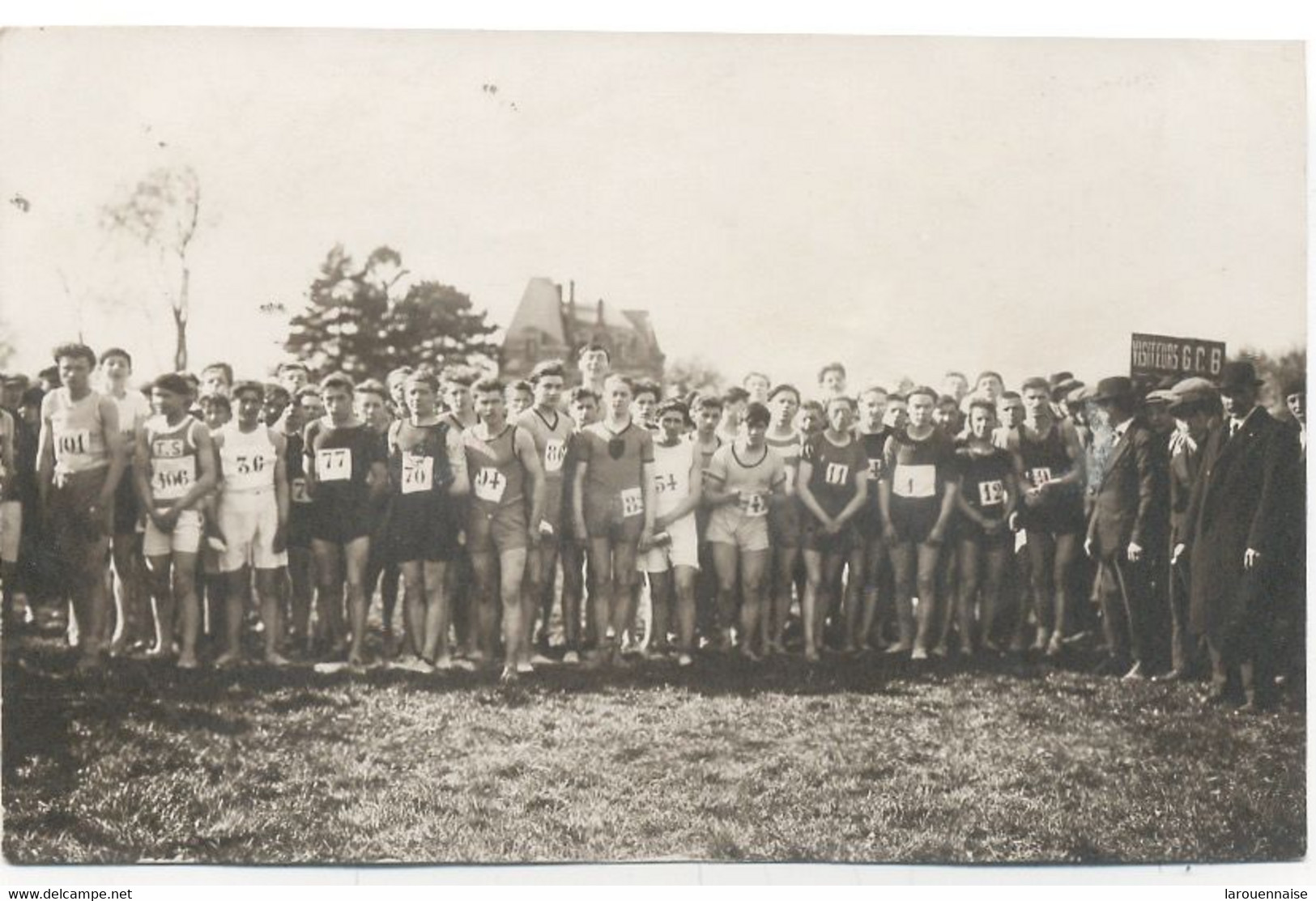 76 - BIHOREL - MEETING  D'ATLETISME , Carte Photo .G C B = GALLIA CLUB De BIHOREL - Bihorel