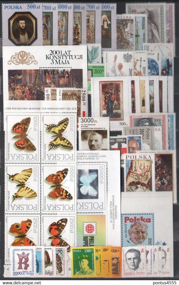 Poland Subscription 1991 MNH - Full Years