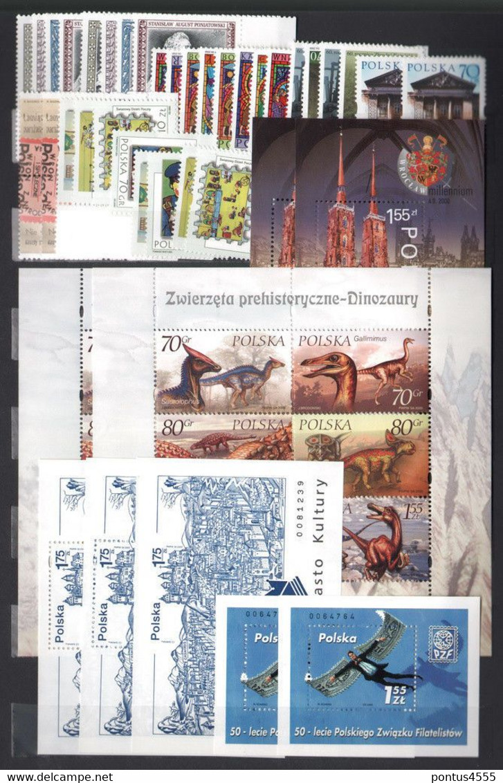 Poland Subscription 2000 MNH 2 Sets - Ganze Jahrgänge