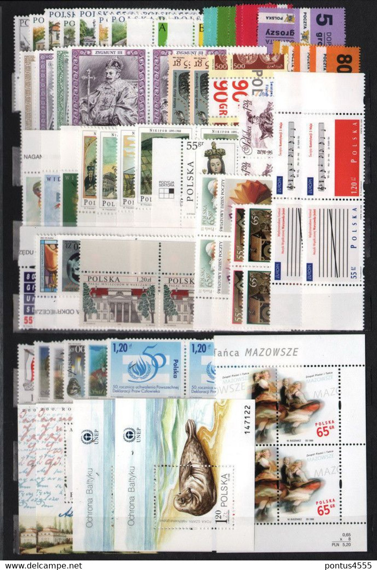 Poland Subscription 1998 MNH - Full Years