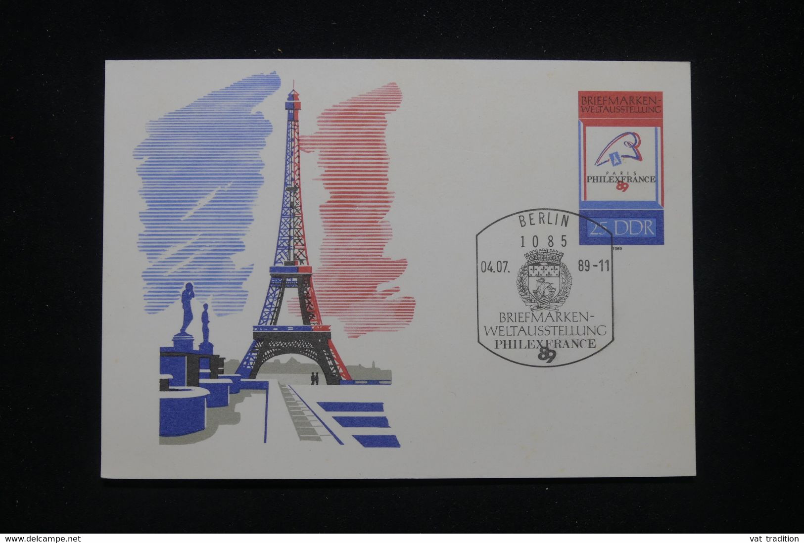 ALLEMAGNE - Entier Postal Illustré ( Révolution Française ) En 1989 - L 99294 - Cartoline - Usati