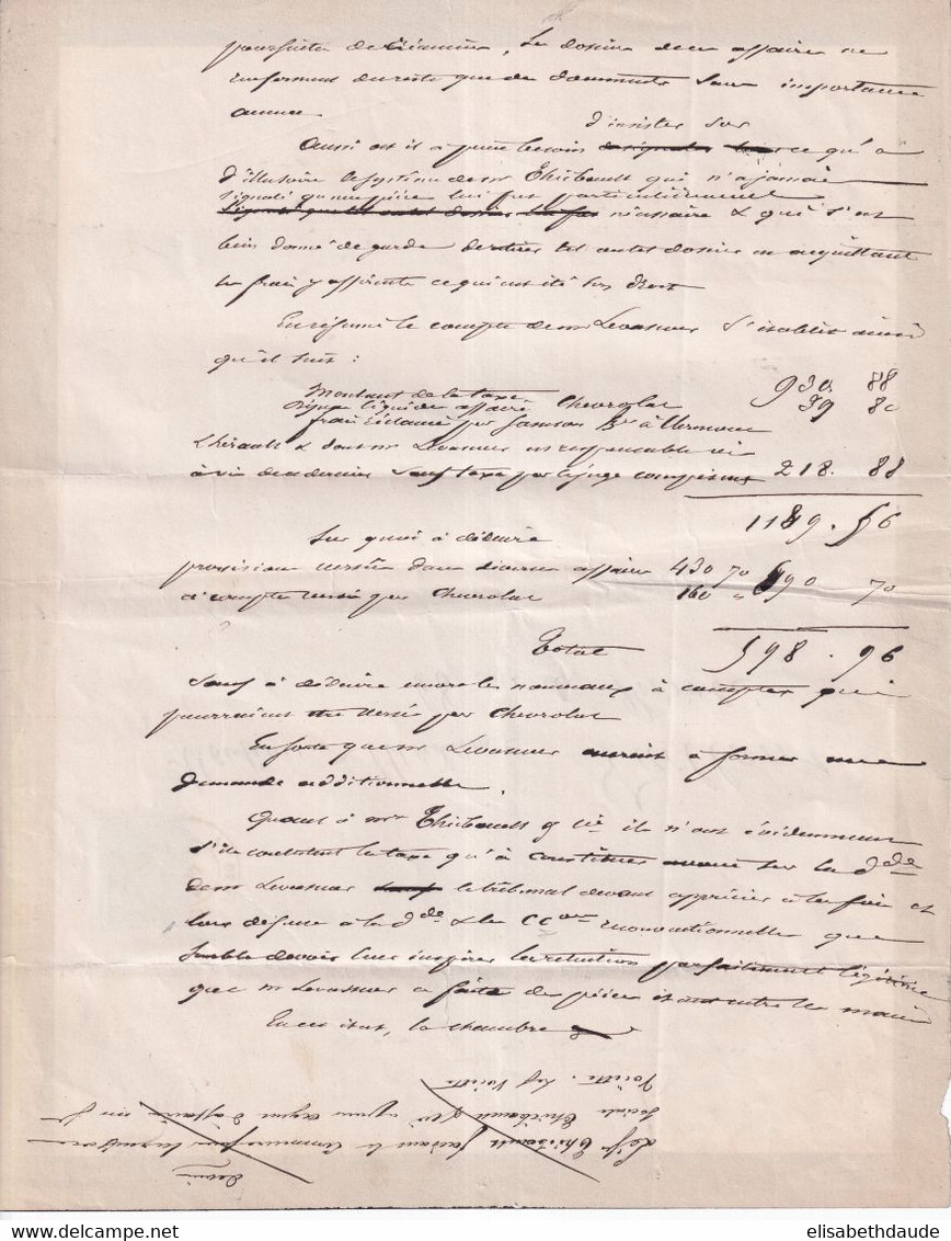 1875 ? - CACHET à DATE Sur Le TIMBRE CERES - LETTRE LOCALE De PARIS - 1871-1875 Cérès