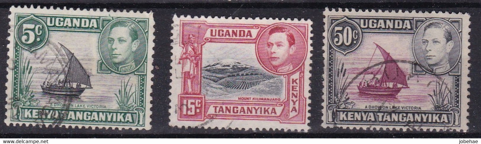 Kenya & Ouganda Colonie Britanique YT*+° 50-62 - Kenya & Ouganda
