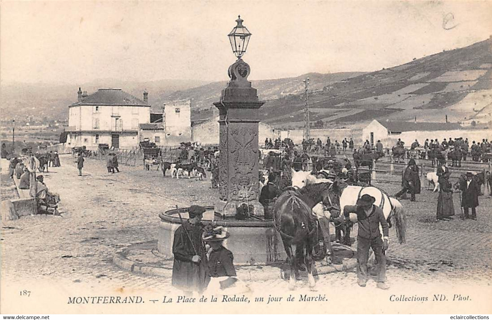 Montferrand          63          Place De La Rodade   . Jour De Marché      N° ND 187   (voir Scan) - Andere & Zonder Classificatie