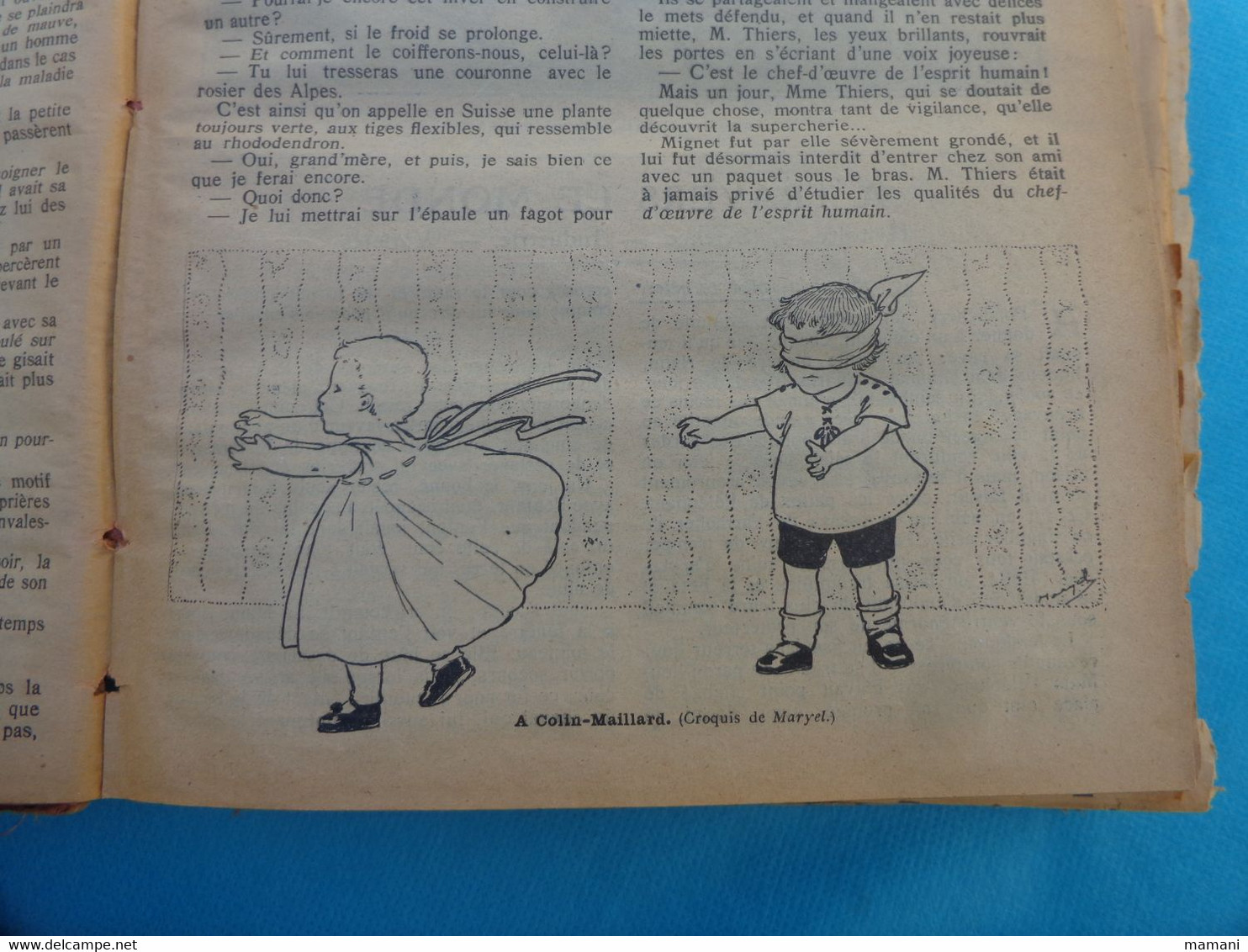 l'etoile noeliste n° 374 7/7/1921 a 399 du 29/12/1921 illustrateur mayrel