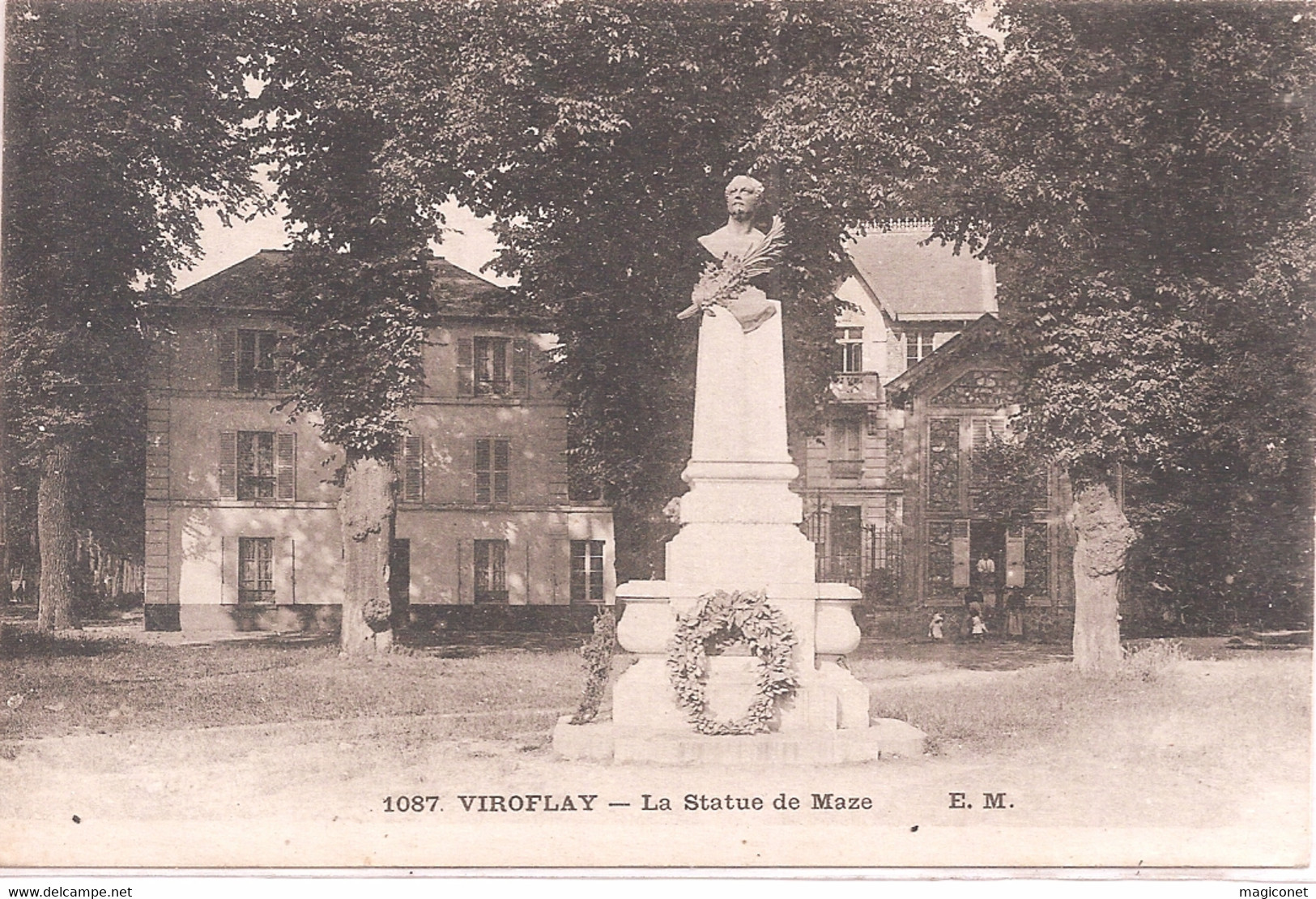 CPA - Viroflay - La Statue De Maze - Viroflay