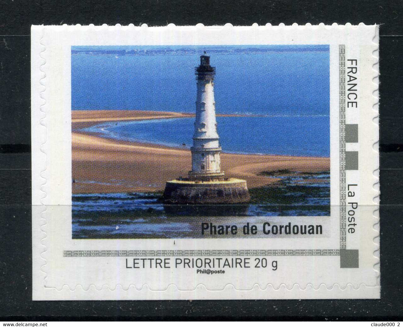 LE PHARE DE CORDOUAN Adhésif Neuf ** . Collector " L' Aquitaine "  2009 - Collectors