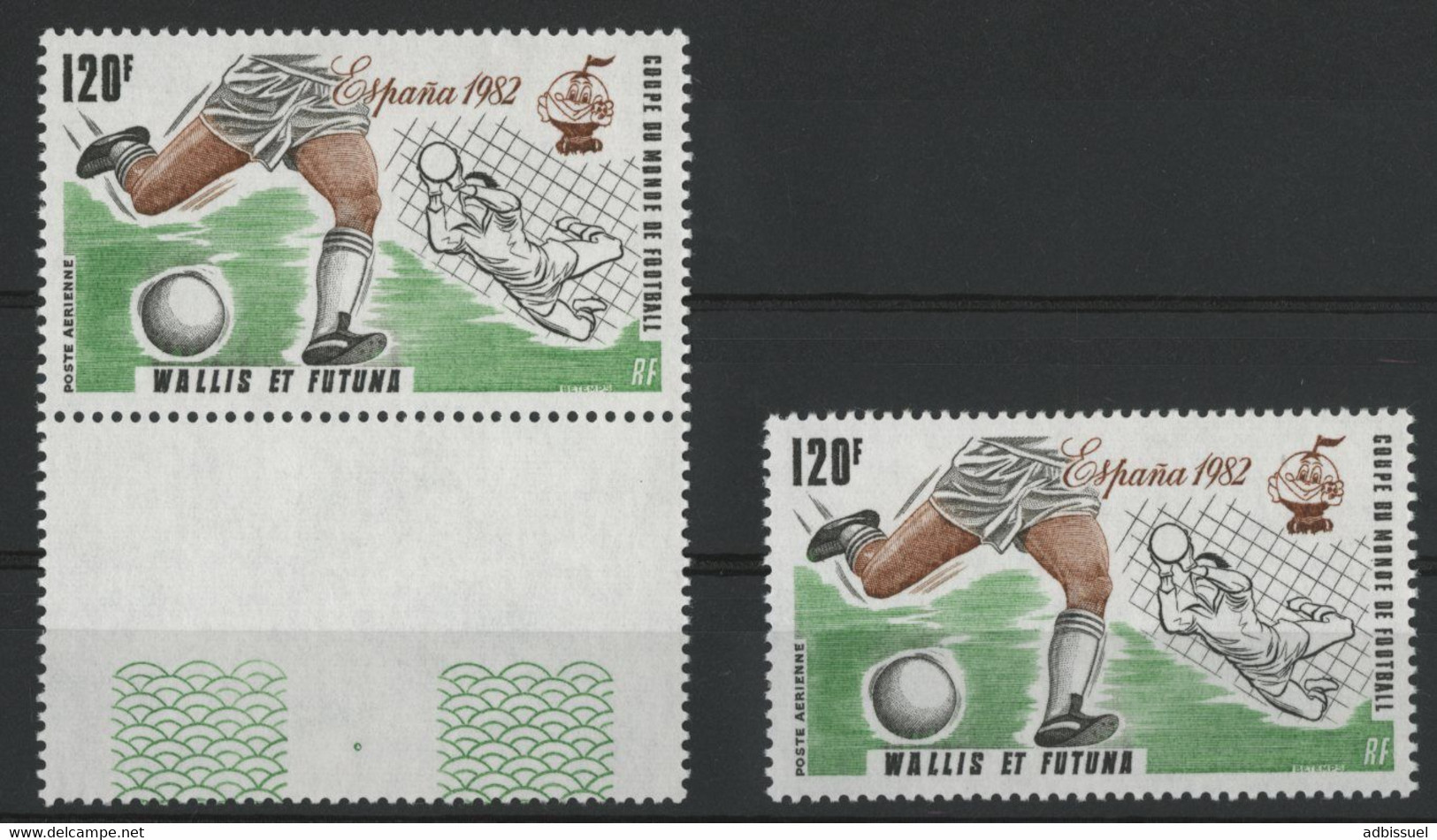 POSTE AERIENNE N° 112 Neufs ** (MNH) Avec Un Grand Bord De Feuille. Coupe Du Monde De Football, ESPAGNE 82 - 1982 – Spain