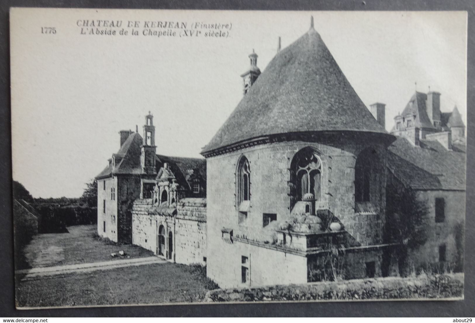 CPA 29 KERJEAN - Le Château - Lot 3 Cartes - La Chapelle - Voir  Scans - Réf. E 123 - Saint-Vougay