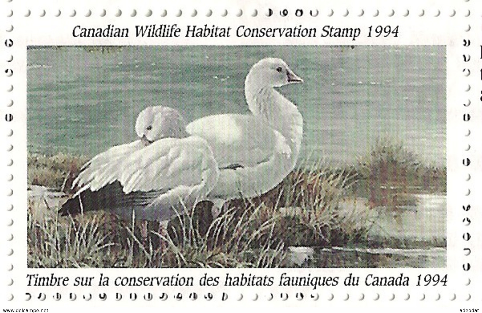 1994 WILDLIFE HABITAT CONSERVATION STAMP MNH WITH BOOKLET - Other & Unclassified