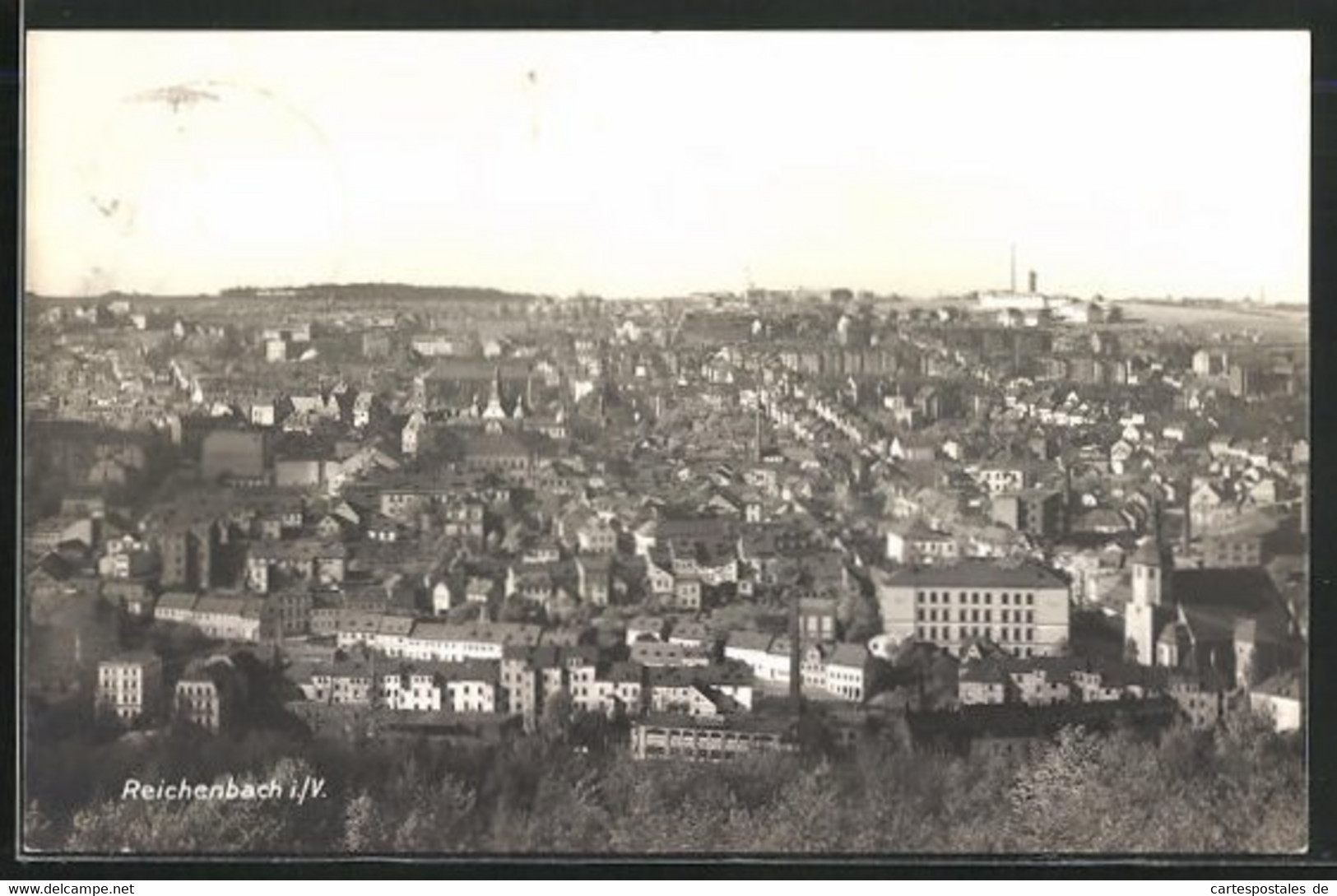 AK Reichenbach I. V., Blick Auf Die Stadt - Reichenbach I. Vogtl.