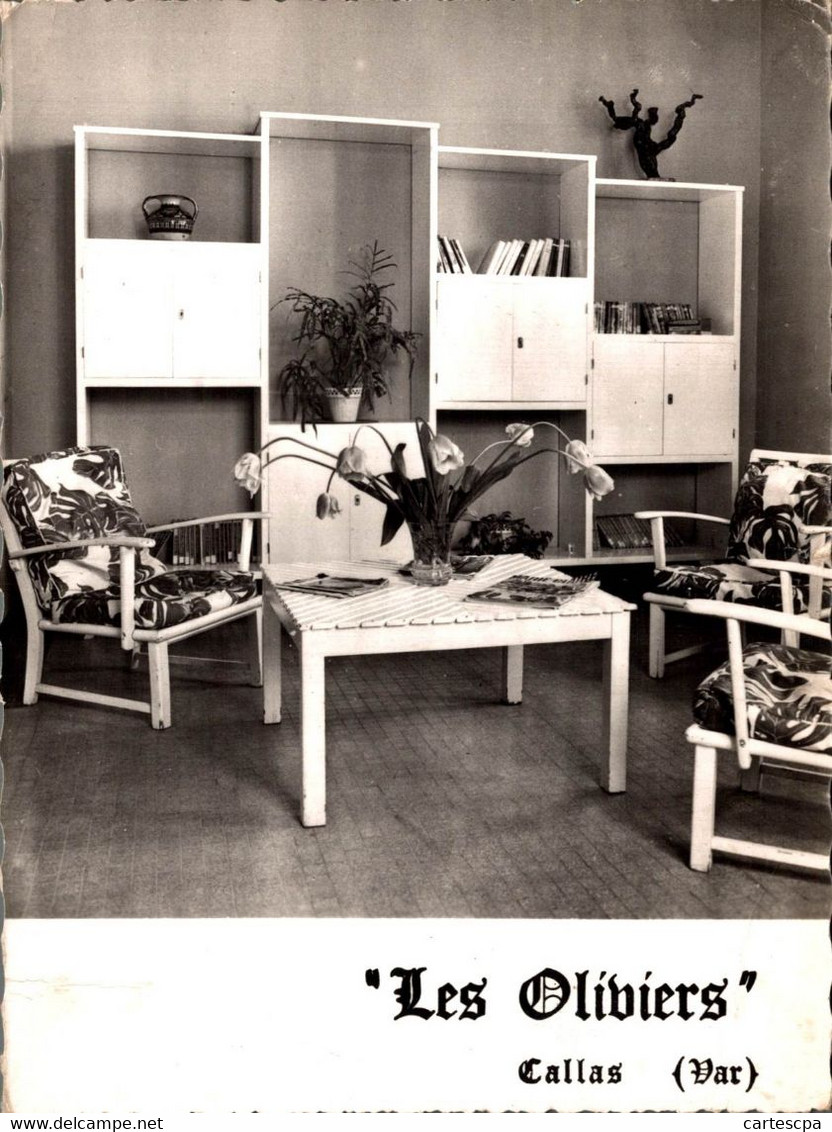 Callas Les Oliviers Clinique De Pneumologie 1962   CPM Ou CPSM - Callas