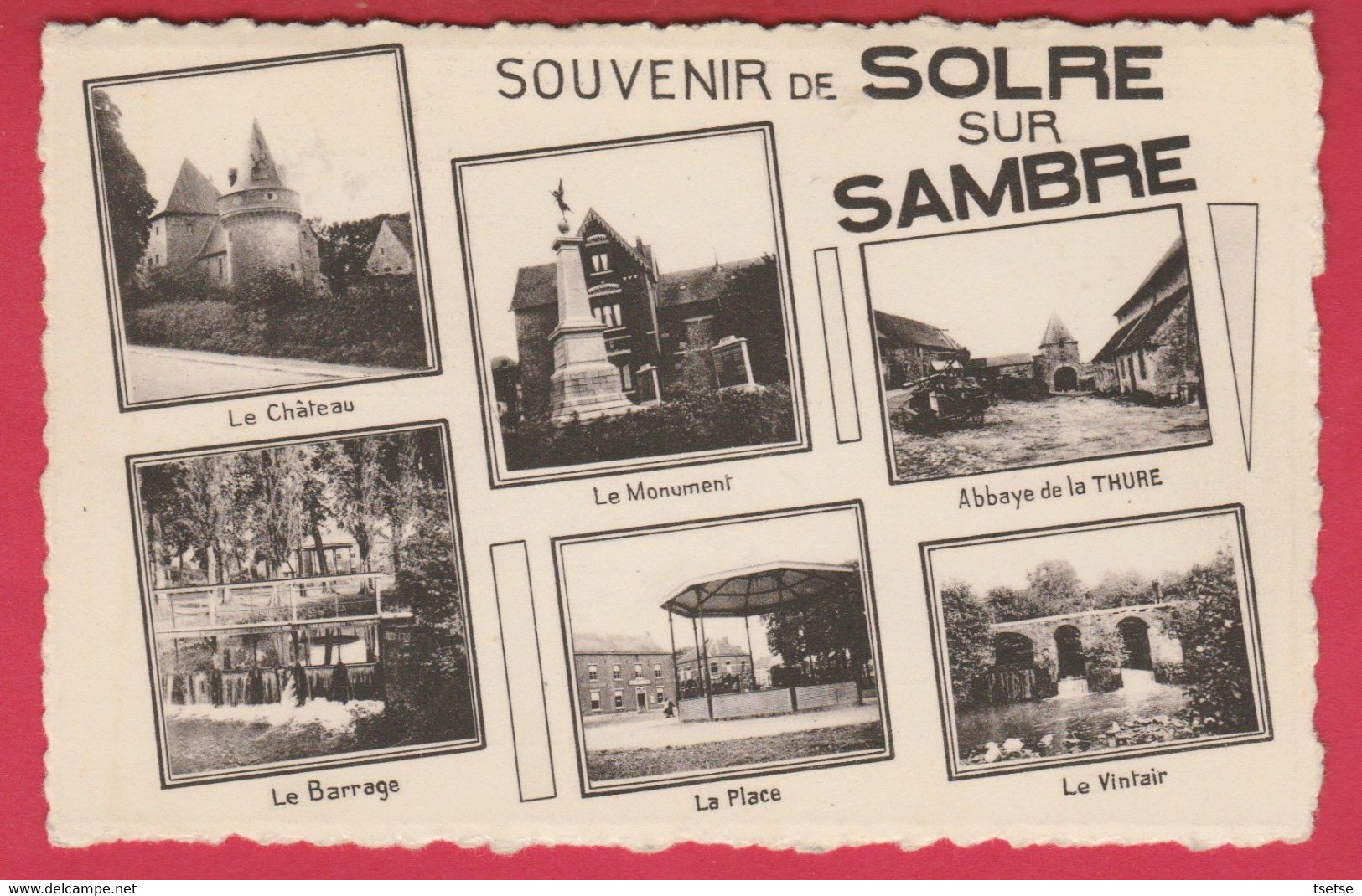 Solre-sur-Sambre - Souvenir ... Carte Multivues ( Voir Verso ) - Erquelinnes